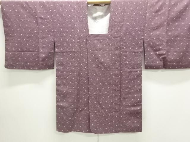 JAPANESE MICHIYUKI COAT / SHIBORI / WOVEN ABSTRACT